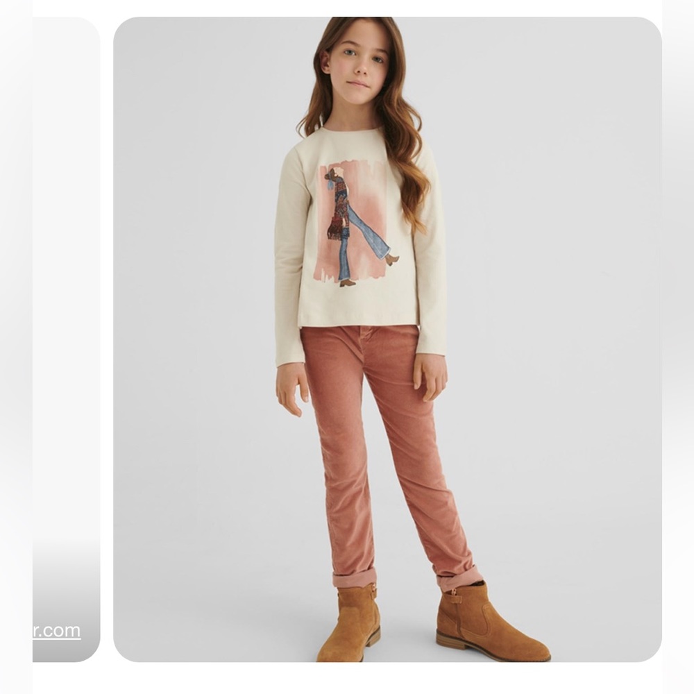 Mayoral Velvet Pants